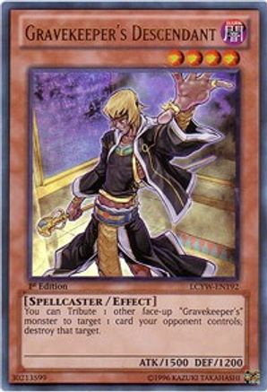Image of Gravekeeper's Descendant [LCYW-EN192] Ultra Rare