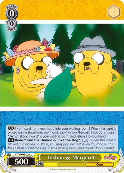 Image of Joshua & Margaret (AT/WX02-021 U) [Adventure Time]