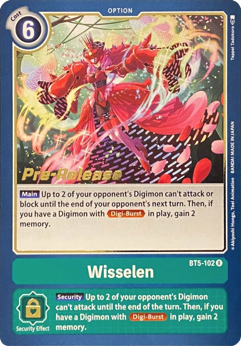 Image of Wisselen [BT5-102] [Battle of Omni Pre-Release Promos]
