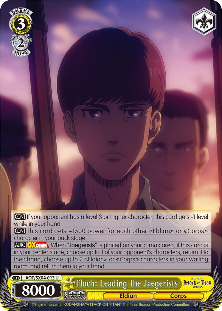Image of Floch: Leading the Jaegerists [Attack On Titan: Final Season]