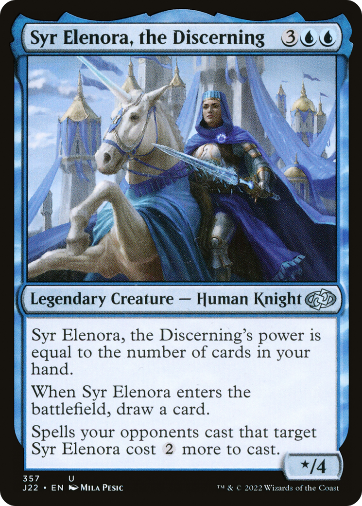 Image of Syr Elenora, the Discerning [Jumpstart 2022]