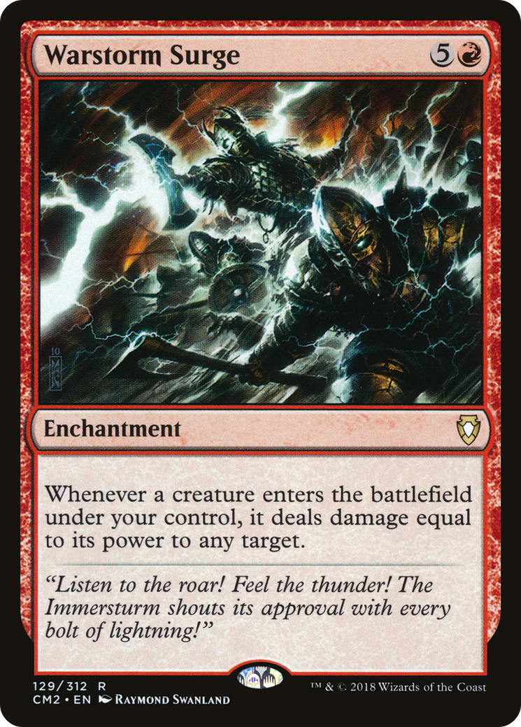 Image of Warstorm Surge [Commander Anthology Volume II]