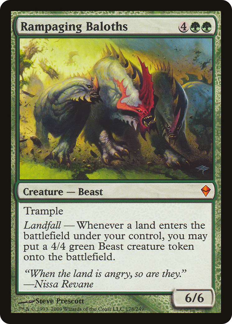 Image of Rampaging Baloths [Zendikar]