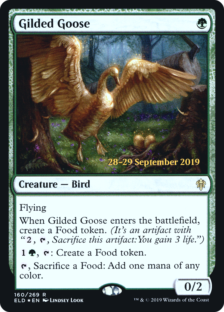 Image of Gilded Goose [Throne of Eldraine Prerelease Promos]