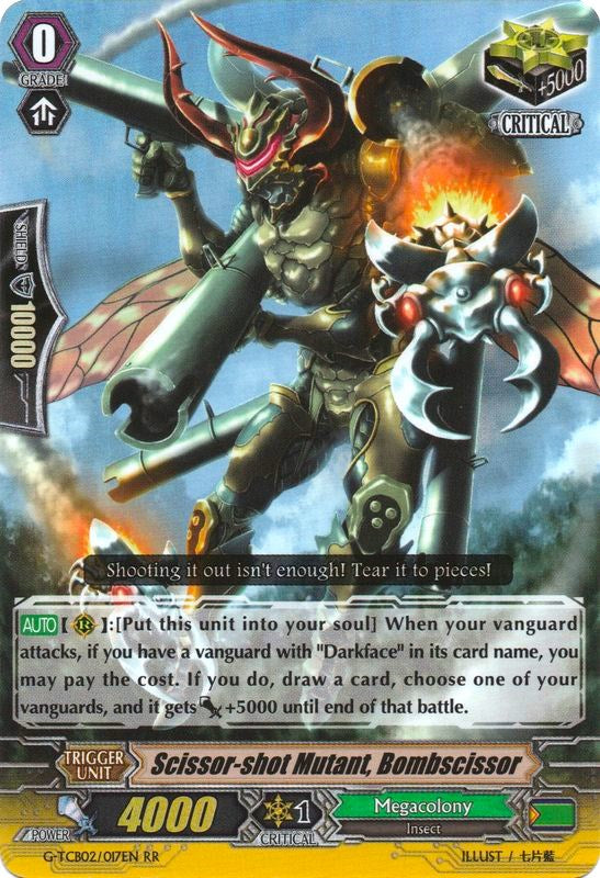 Image of Scissor-shot Mutant, Bombscissor (G-TCB02/017EN) [The GENIUS STRATEGY]