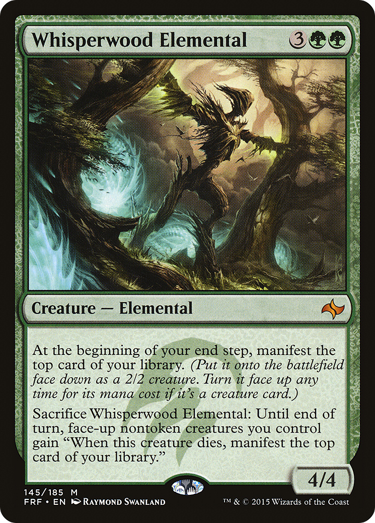 Image of Whisperwood Elemental [Fate Reforged]