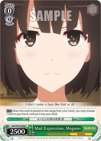 Image of Mad Expression, Megumi [Saekano: How to Raise a Boring Girlfriend]