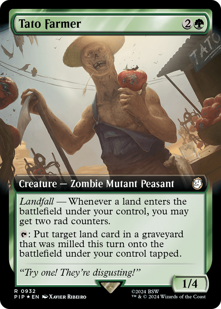 Image of Tato Farmer (Extended Art) (Surge Foil) [Fallout]