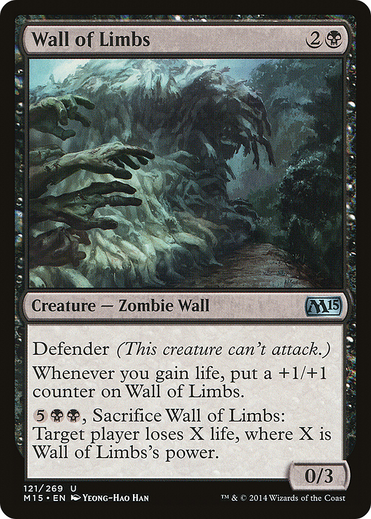 Image of Wall of Limbs [Magic 2015]
