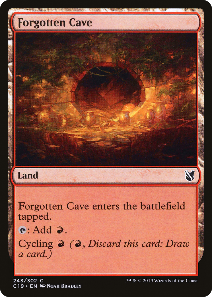 Image of Forgotten Cave [Commander 2019]