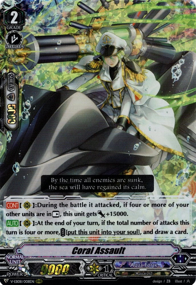 Image of Coral Assault (V-EB08/008EN) [My Glorious Justice]