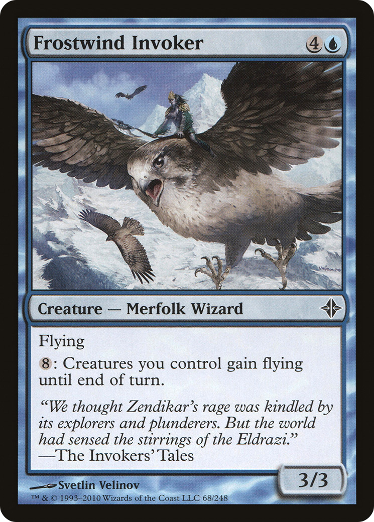 Image of Frostwind Invoker [Rise of the Eldrazi]