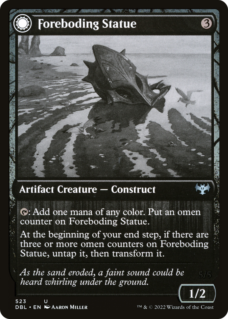 Image of Foreboding Statue // Forsaken Thresher [Innistrad: Double Feature]