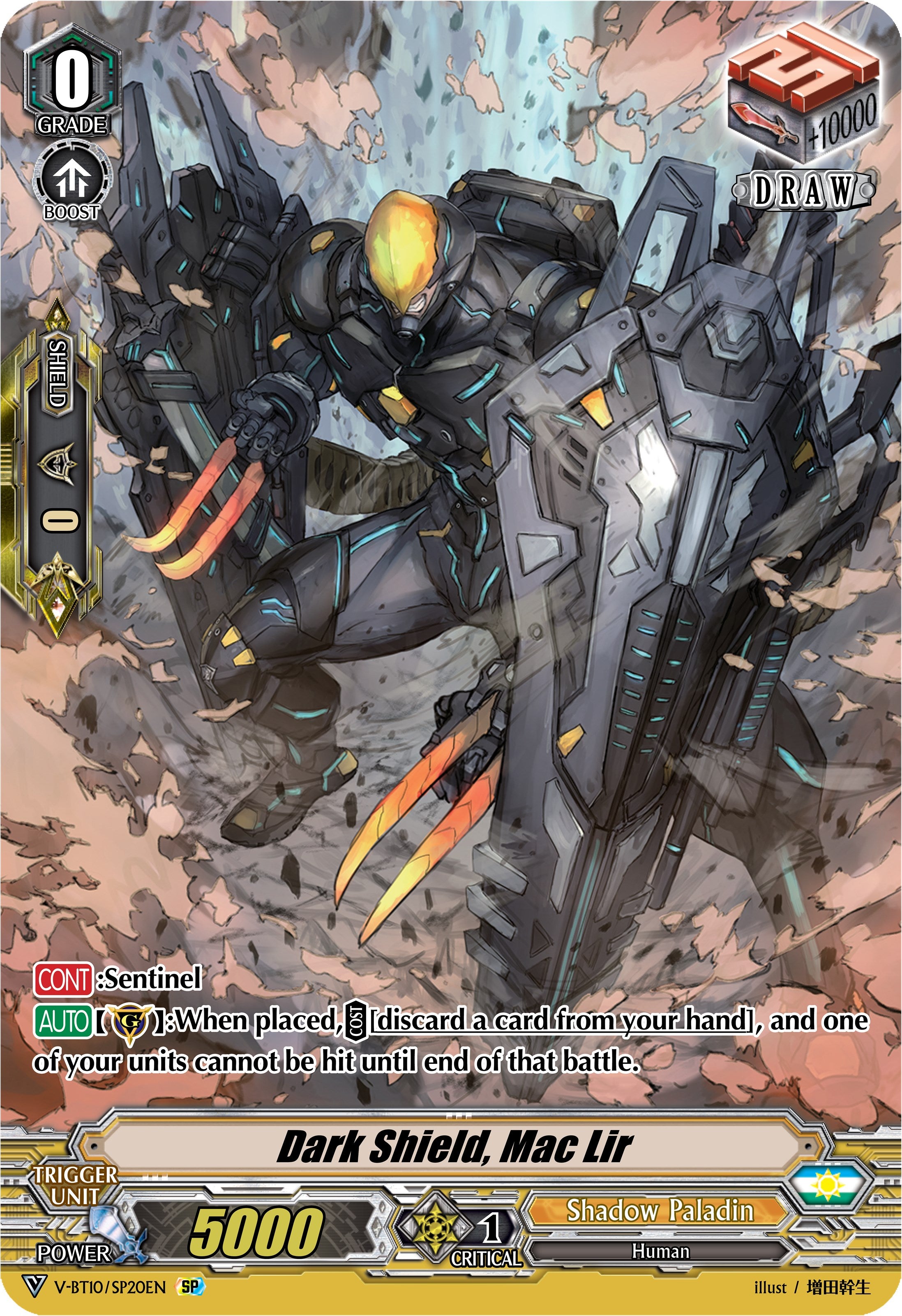 Image of Dark Shield, Mac Lir (V-BT10/SP20EN) [Phantom Dragon Aeon]