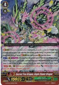 Image of Sacred Tree Dragon, Jingle Flower Dragon (G-BT02/009EN) [Soaring Ascent of Gale & Blossom]