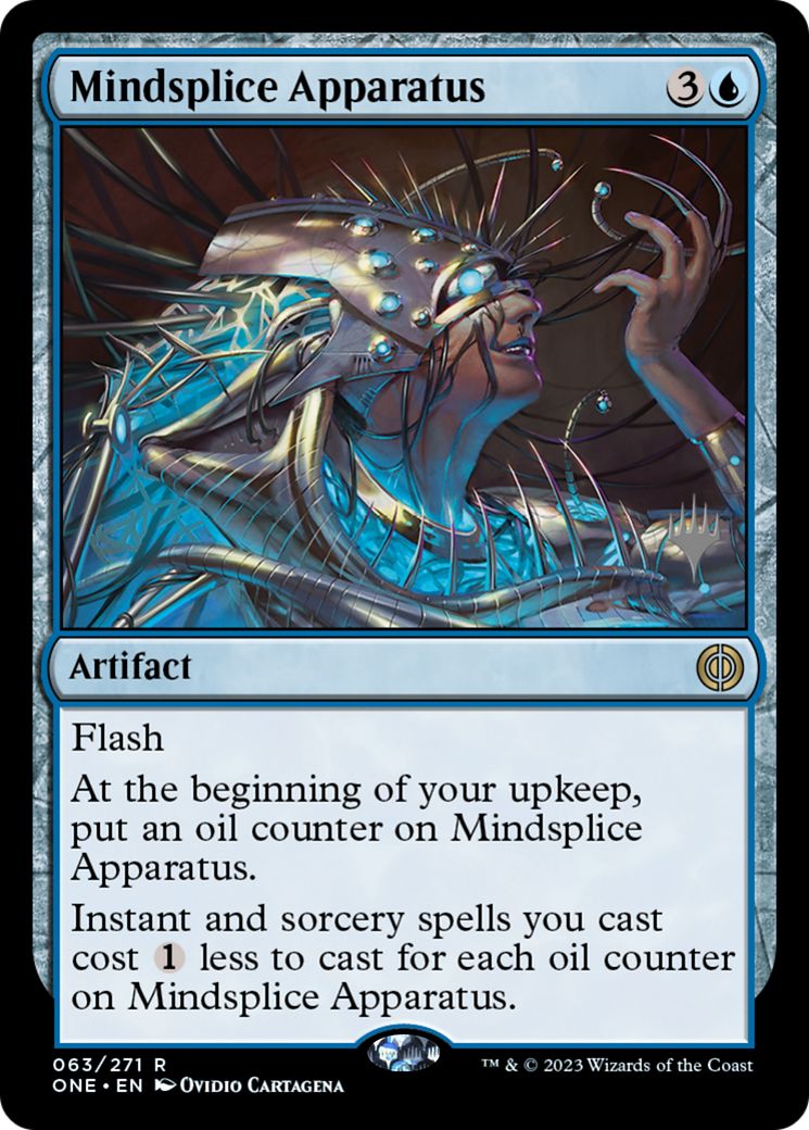 Image of Mindsplice Apparatus (Promo Pack) [Phyrexia: All Will Be One Promos]