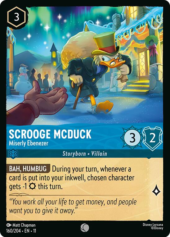Image of Scrooge McDuck - Miserly Ebenezer (160/204) [Winterspell]