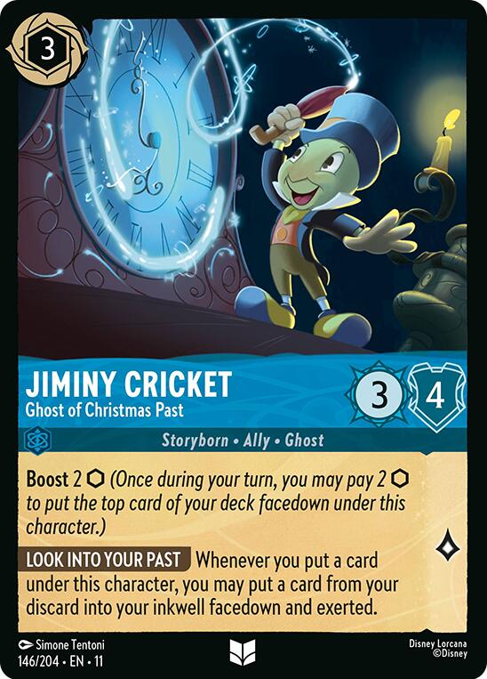 Image of Jiminy Cricket - Ghost of Christmas Past (146/204) [Winterspell]