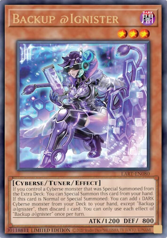 Image of Backup @Ignister [LART-EN080] Ultra Rare