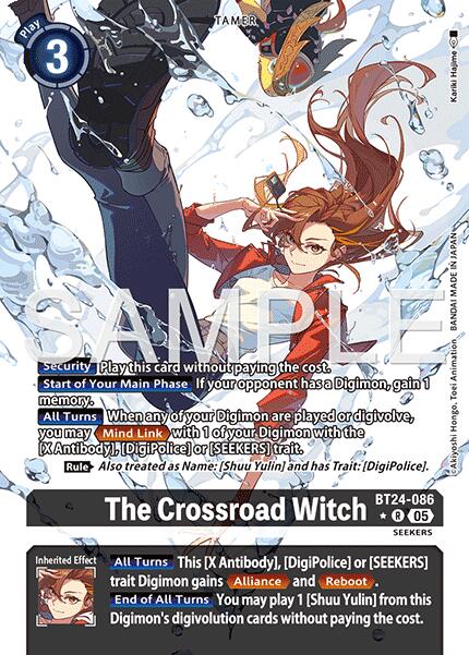 Image of The Crossroad Witch [BT24-086] (Alternate Art) [Time Stranger]
