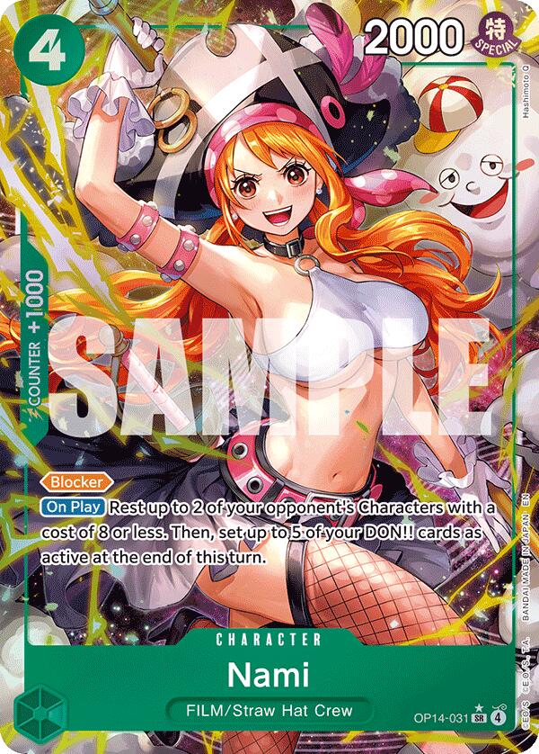Image of Nami (Alternate Art) [The Azure Sea's Seven]