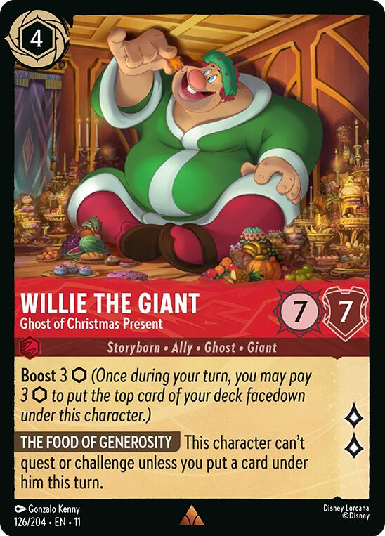 Image of Willie the Giant - Ghost of Christmas Present (126/204) [Winterspell]