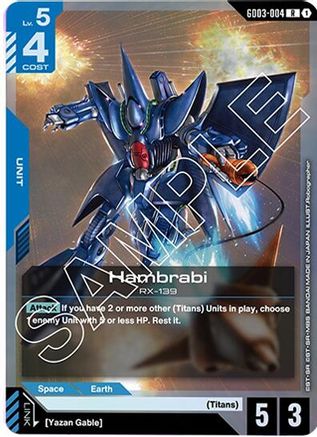 Image of Hambrabi (GD03-004) - Steel Requiem Holofoil