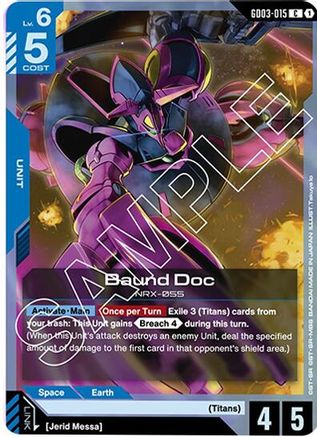 Image of Baund Doc (GD03-015) - Steel Requiem