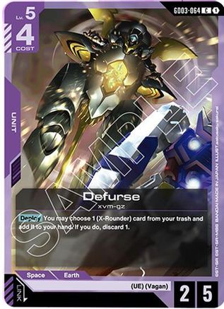 Image of Defurse (GD03-064) - Steel Requiem