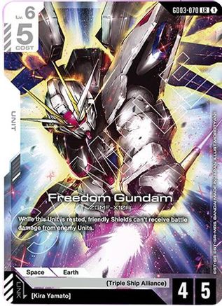 Image of Freedom Gundam (GD03-070) (GD03-070) - Steel Requiem Holofoil