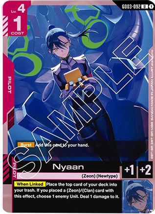 Image of Nyaan (GD03-092) - Steel Requiem
