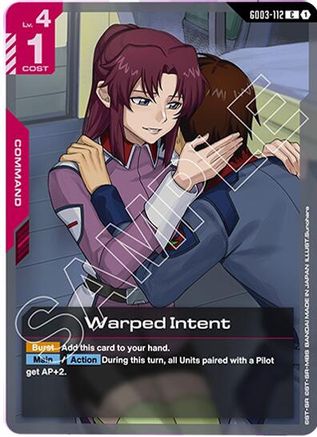 Image of Warped Intent (GD03-112) - Steel Requiem