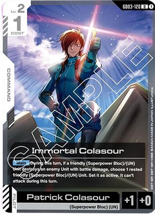 Image of Immortal Colasour (GD03-120) - Steel Requiem