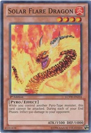 Image of Solar Flare Dragon [LCYW-EN254] Super Rare