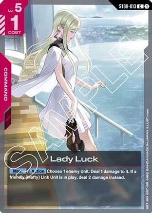 Image of Lady Luck (ST08-013) - Starter Deck 08 Flash of Radiance