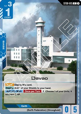 Image of Davao (ST08-015) - Starter Deck 08 Flash of Radiance
