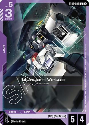 Image of Gundam Virtue (ST07-003) (ST07-003) - Starter Deck 07 Celestial Drive