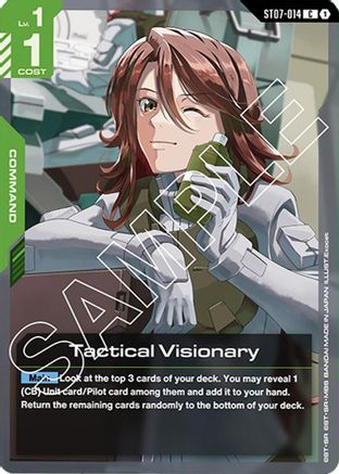 Image of Tactical Visionary (ST07-014) - Starter Deck 07 Celestial Drive