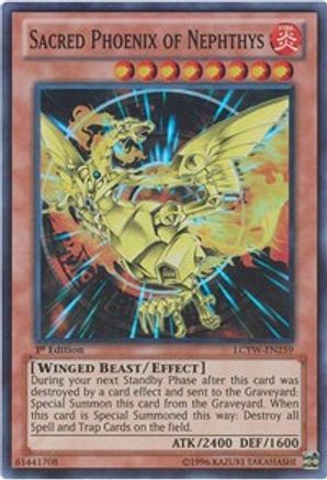 Image of Sacred Phoenix of Nephthys [LCYW-EN259] Super Rare