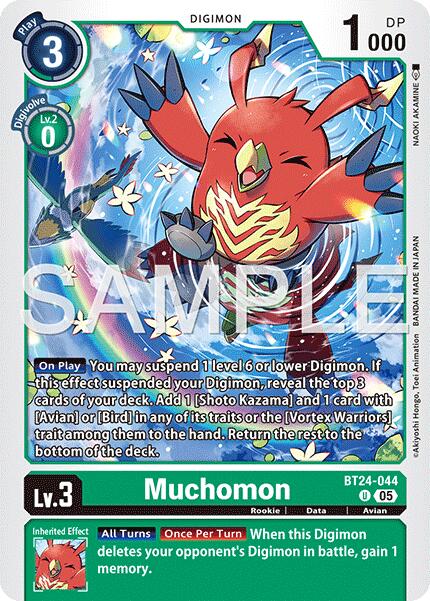 Image of Muchomon [BT24-044] [Time Stranger]