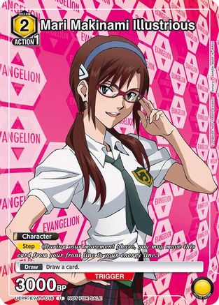 Image of Mari Makinami Illustrious (UEPR/EVA-1-016) - Union Arena Promotion Cards