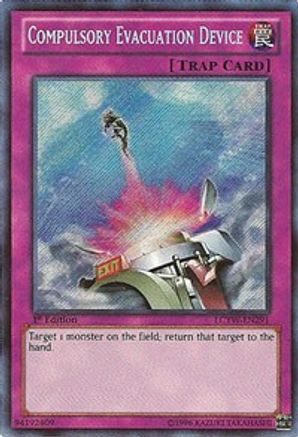 Image of Compulsory Evacuation Device [LCYW-EN291] Secret Rare