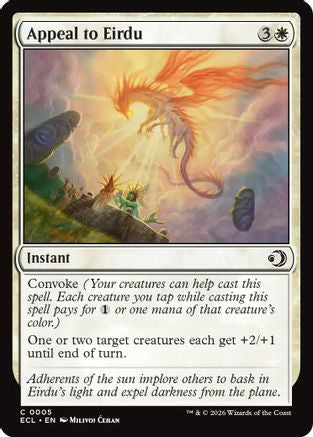 Image of Appeal to Eirdu [Lorwyn Eclipsed]