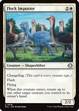Image of Flock Impostor [Lorwyn Eclipsed]
