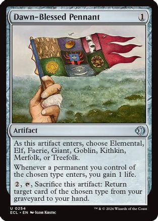 Image of Dawn-Blessed Pennant [Lorwyn Eclipsed]