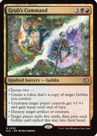 Image of Grub's Command [Lorwyn Eclipsed]