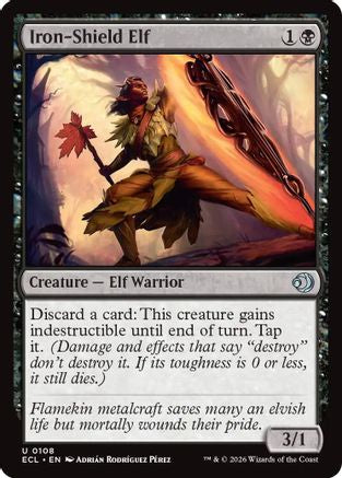 Image of Iron-Shield Elf [Lorwyn Eclipsed]