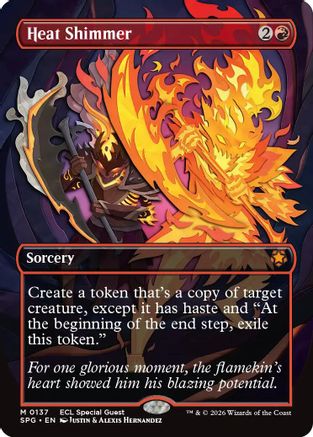 Image of Heat Shimmer (Borderless) [Lorwyn Eclipsed Special Guests]