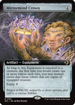 Image of Mirrormind Crown (Extended Art) [Lorwyn Eclipsed]