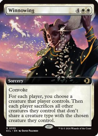 Image of Winnowing (Extended Art) [Lorwyn Eclipsed]